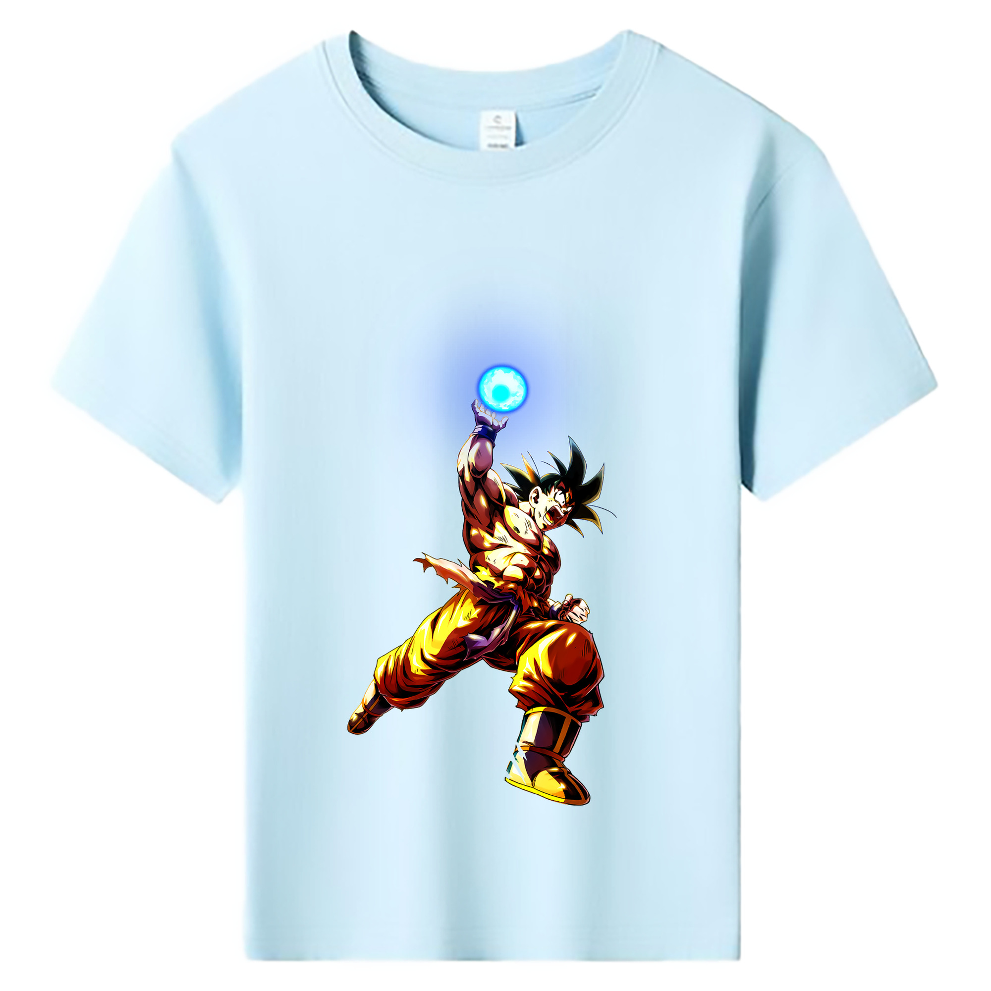 （画像用） ドラゴンボール 孫悟空（そん ごくう）Son Goku カカロット DRAGON BALL Kakarotto 綿100％キッズTシャツ（フロントプリント）